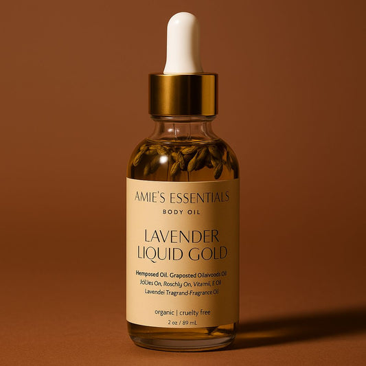 Lavender Liquid Gold – Hydrating Body Oil for Glowing, Soft Skin
