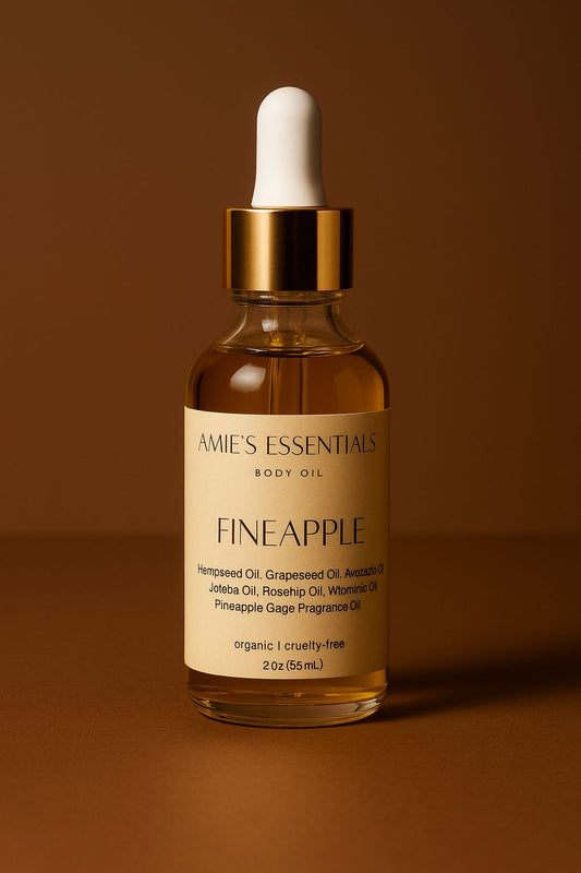 Fineapple Body Oil – Pineapple Sage Glow & Hydration